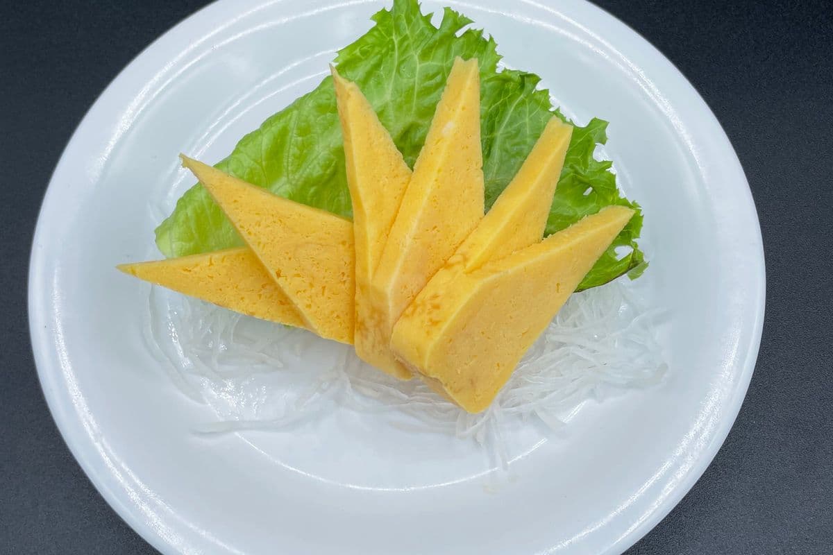 209 Tamago (Sweet Egg) Sashimi (3pcs)