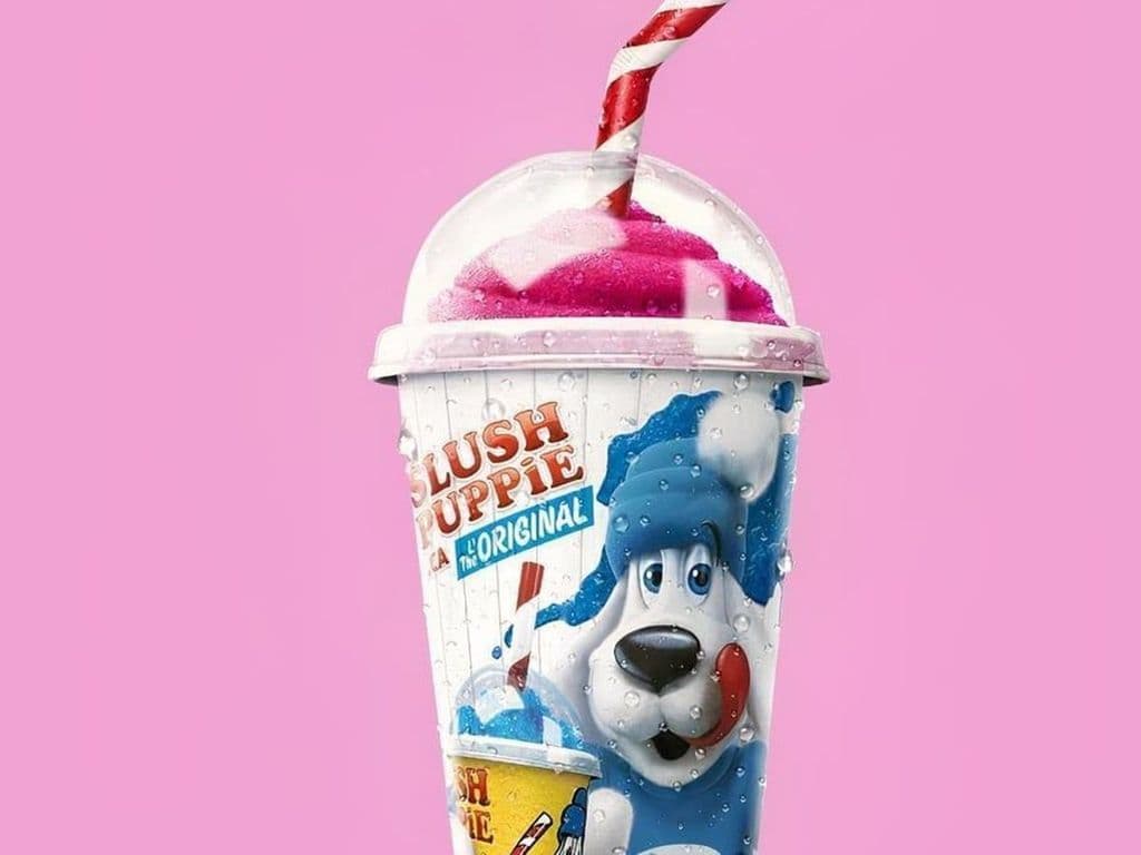 Large Cream Soda Slush Puppie