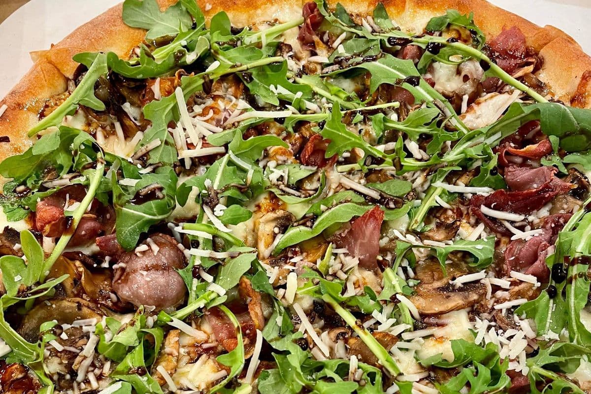 9" Truffled Mushroom Prosciutto Pizza (Featured Pizza)