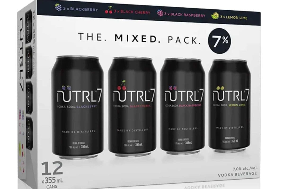 Nutrl 7 Mixed Pack (12 x 355 ml Cans)