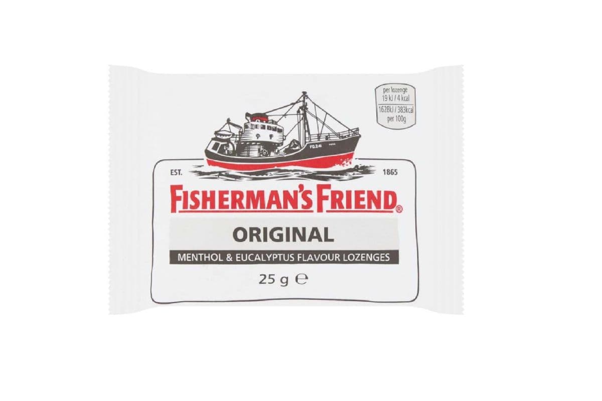 FISHERMANS FRIEND ORIGINAL LOZENGES 22 PACK (22 LOZENGES)