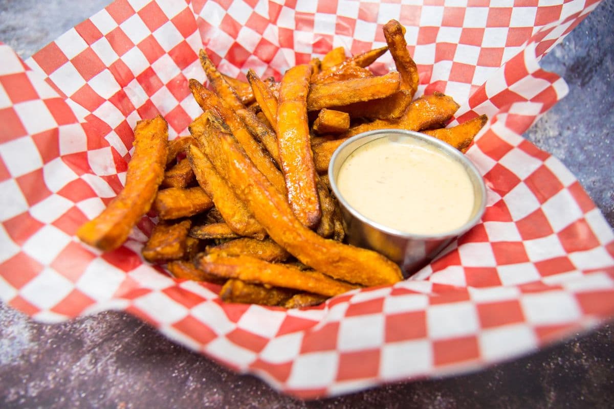 Basket of Yam Fries