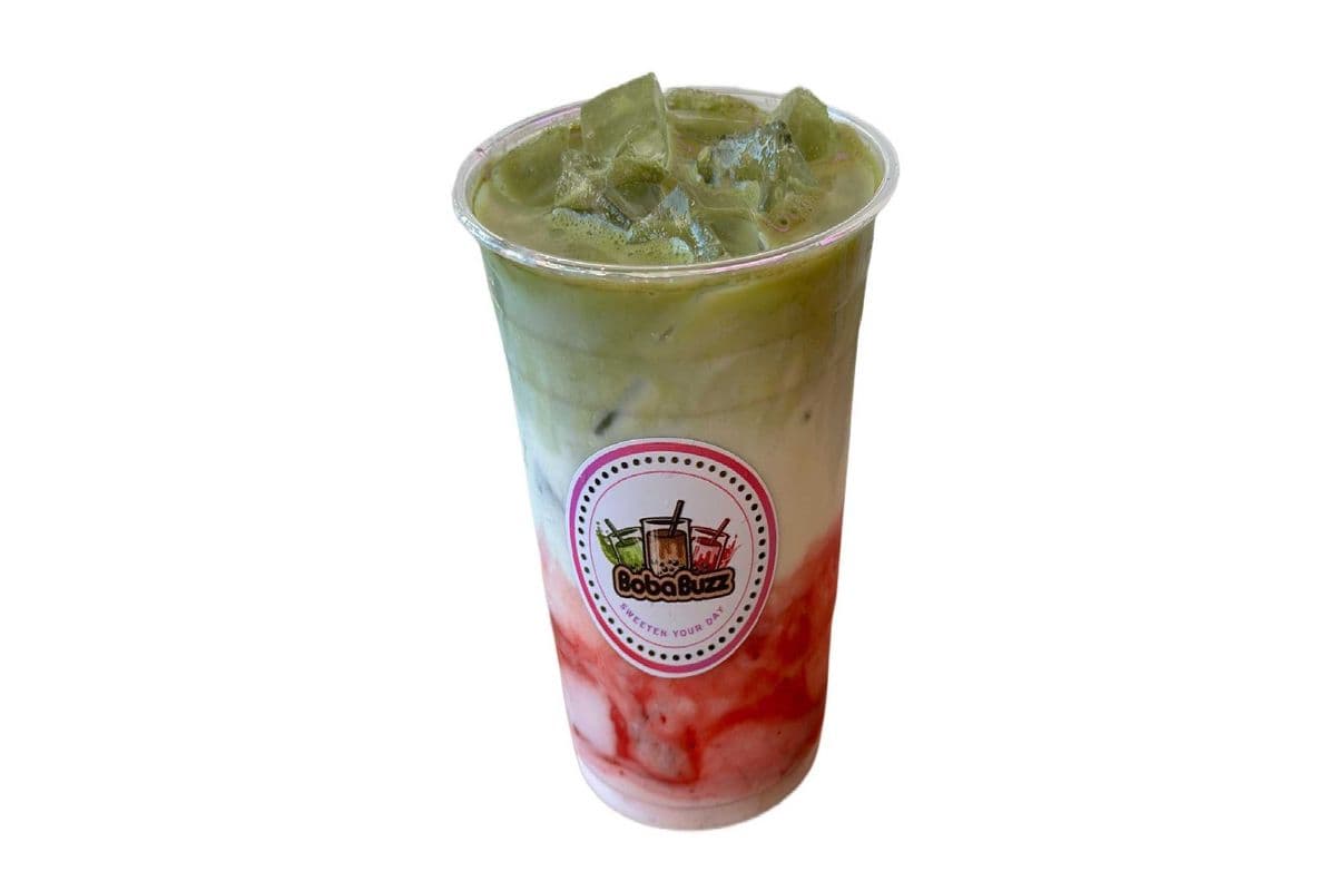 Strawberry Matcha Swirl