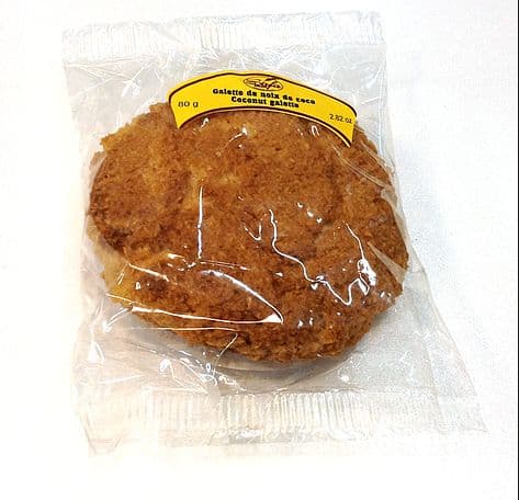 Galette noix de coco / Coconut Cookie