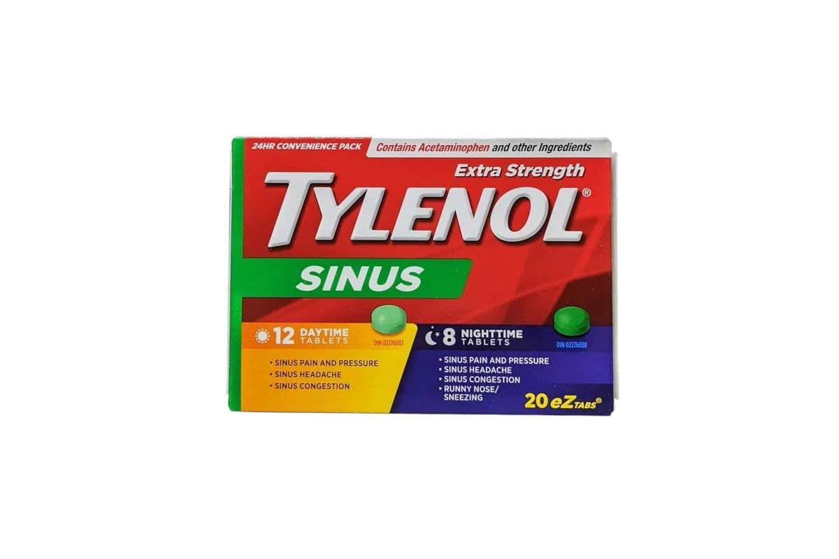 Sinus (Tylenol) (20 ez Tabs)