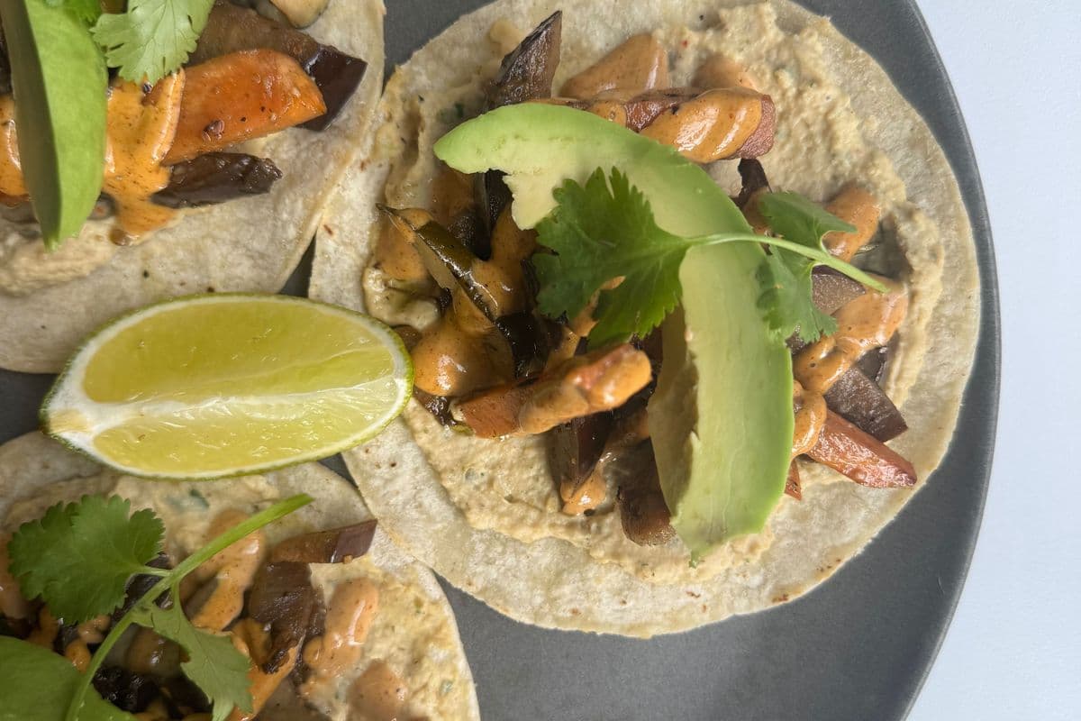Tacos Vegetarianos GF (3 Tacos)