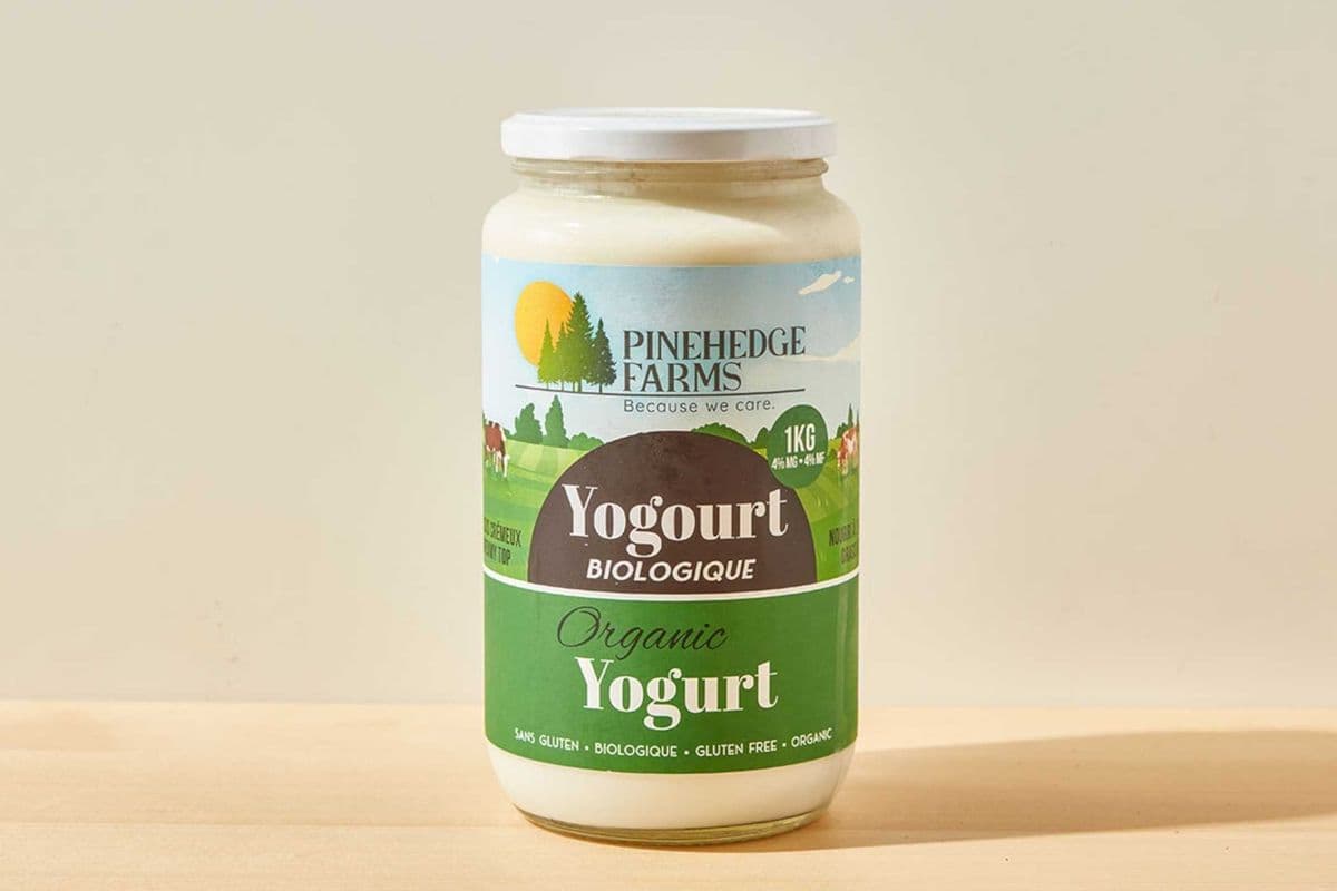 4% Plain Yogurt - Pinehedge (1 kg)