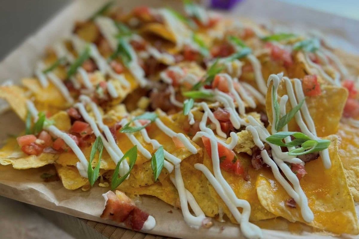 Fiesta Breakfast Nachos