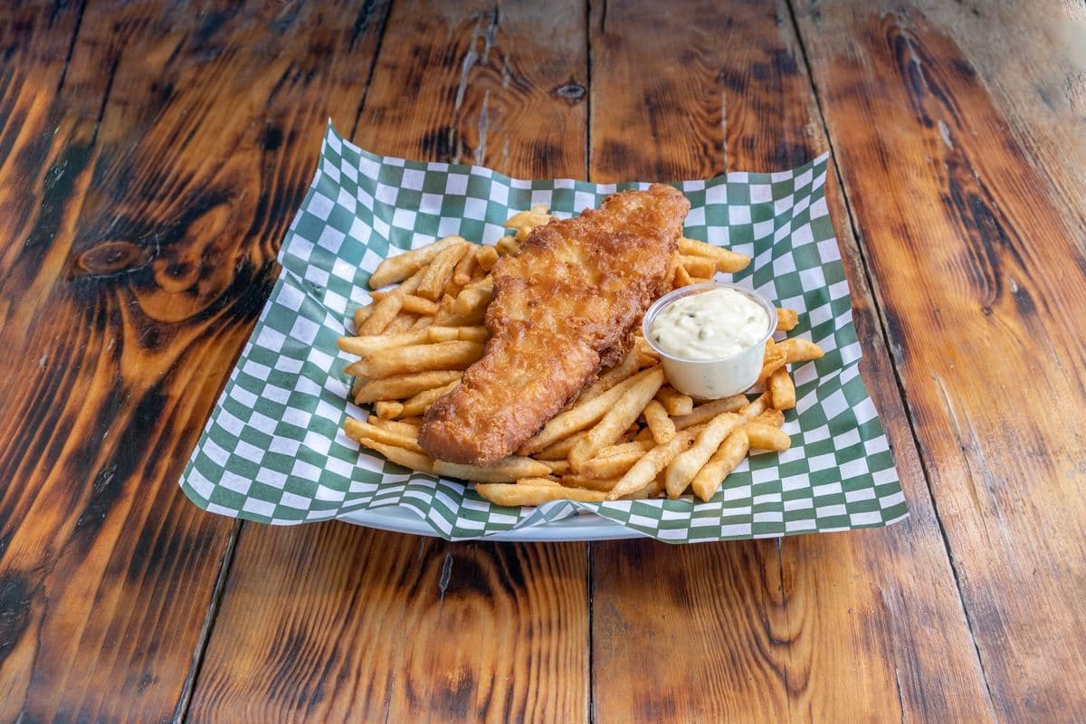 Plat fish et chips