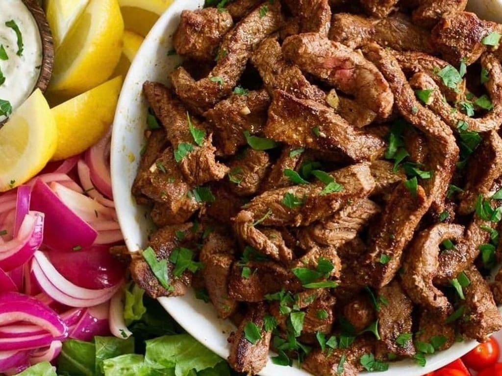 Beef Shawarma Platter