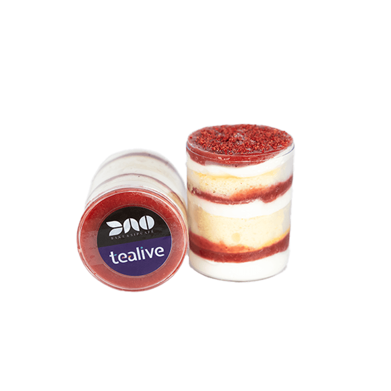 Japanese Strawberry Cake Cup