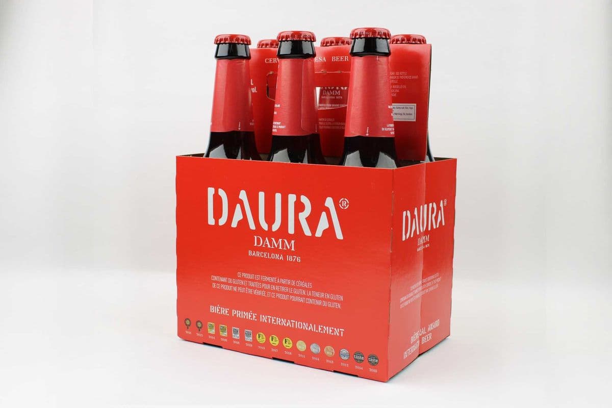Daura Damm Gluten Removed Beer (6 x 355 ml)