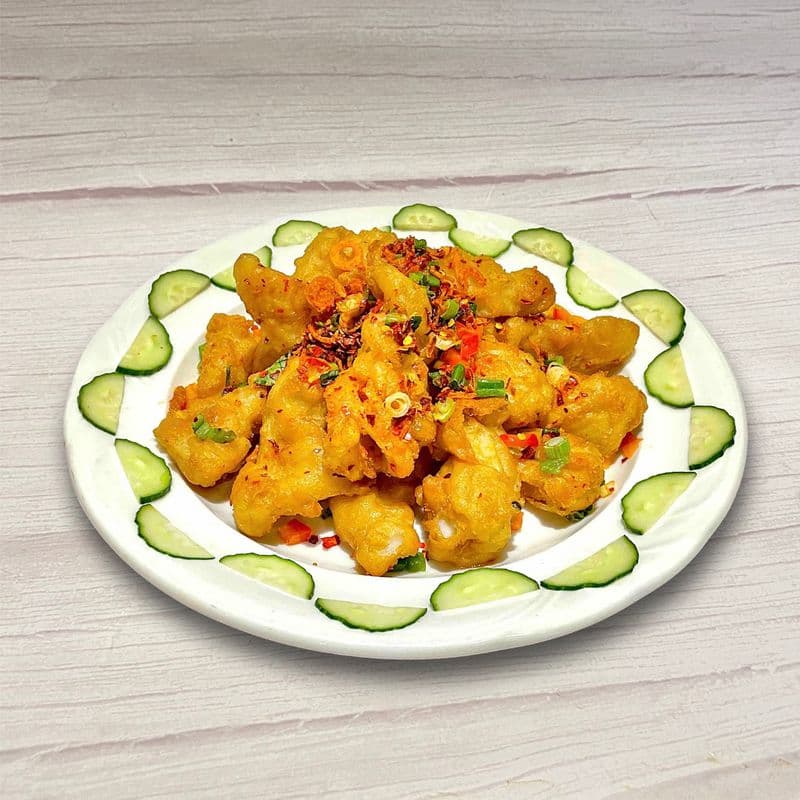 (Lunch Special) Deep Fried Squid with Peppery Salt / 椒鹽鮮魷 (廚)