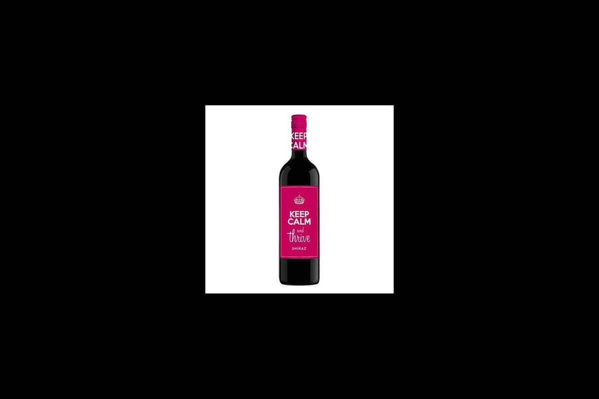 KEEP CALM - THRIVE SHIRAZ (750 ML) (1 x 750ML)