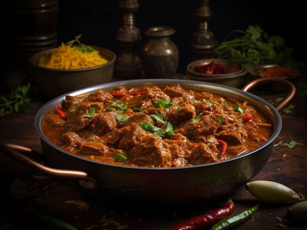Karaikudi Lamb Curry / Curry d'Agneau Karaikudi