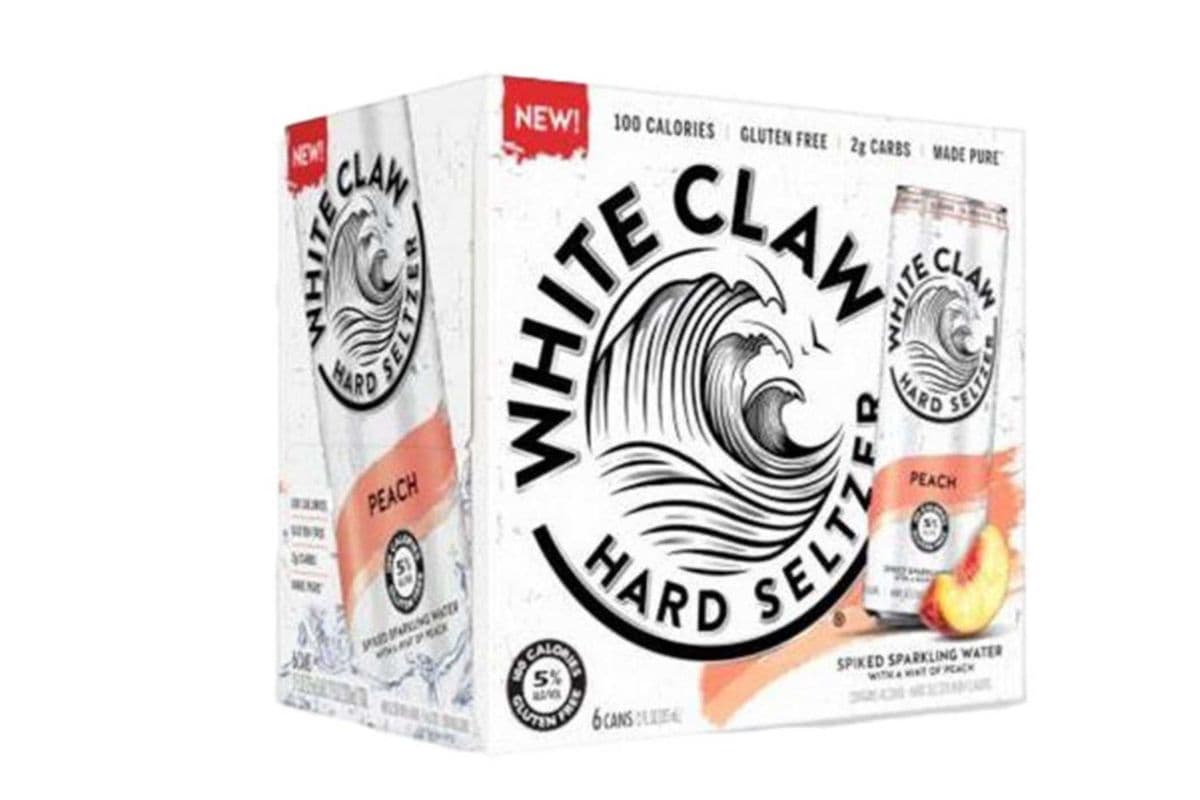 6pk White Claw Peach (6 x 355ml)