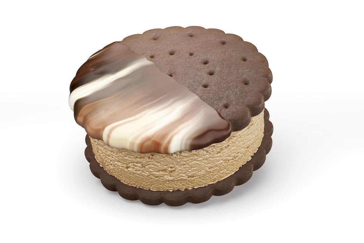 Quatre sandwichs au gelato choco / Four Gelato Choco Sandwiches