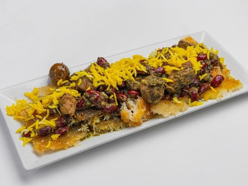 Ghorme Sabzi Tahdig