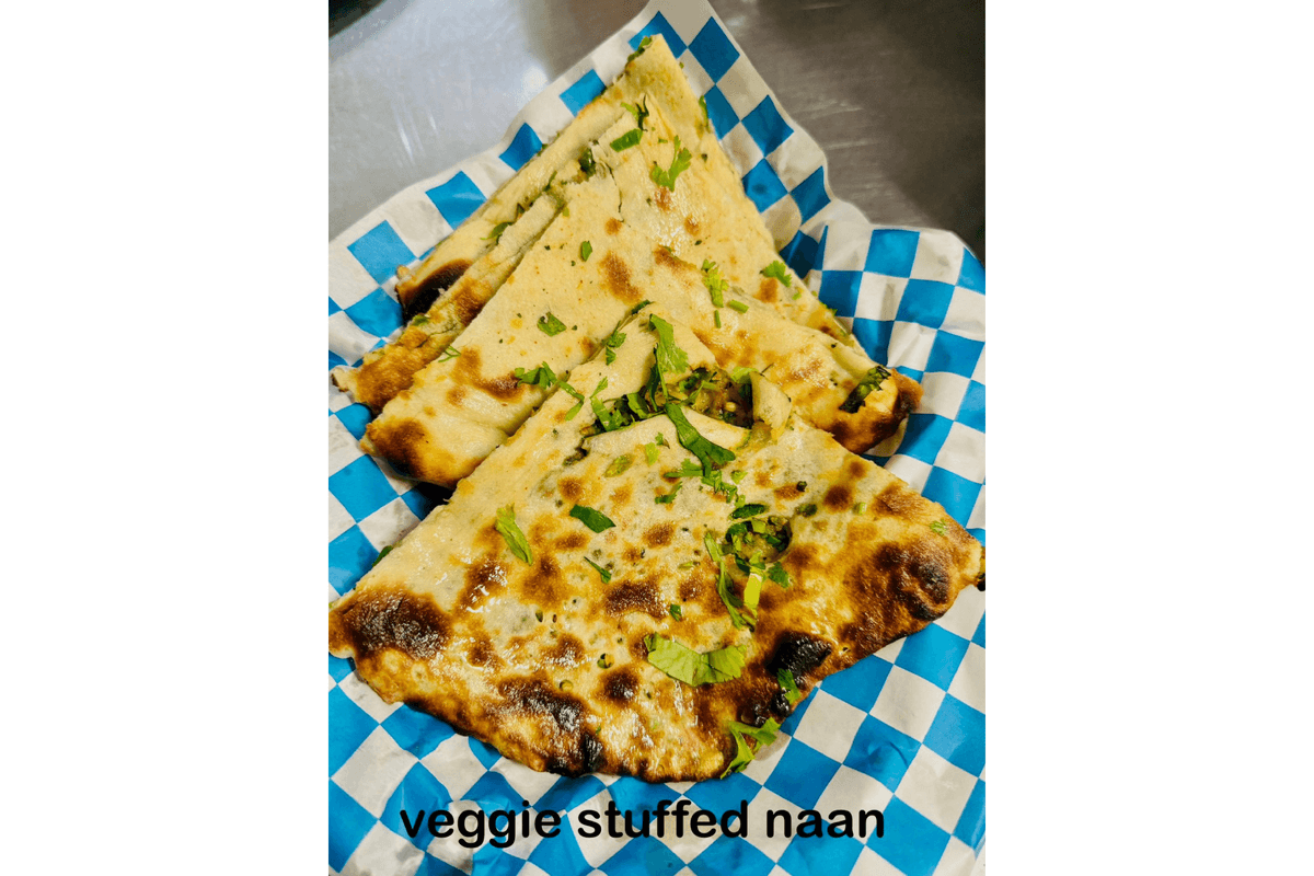 Stuffed Veggie Naan