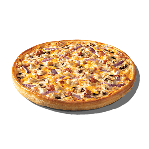 Large Chicken Bacon Mushroom Melt + 15 Wings