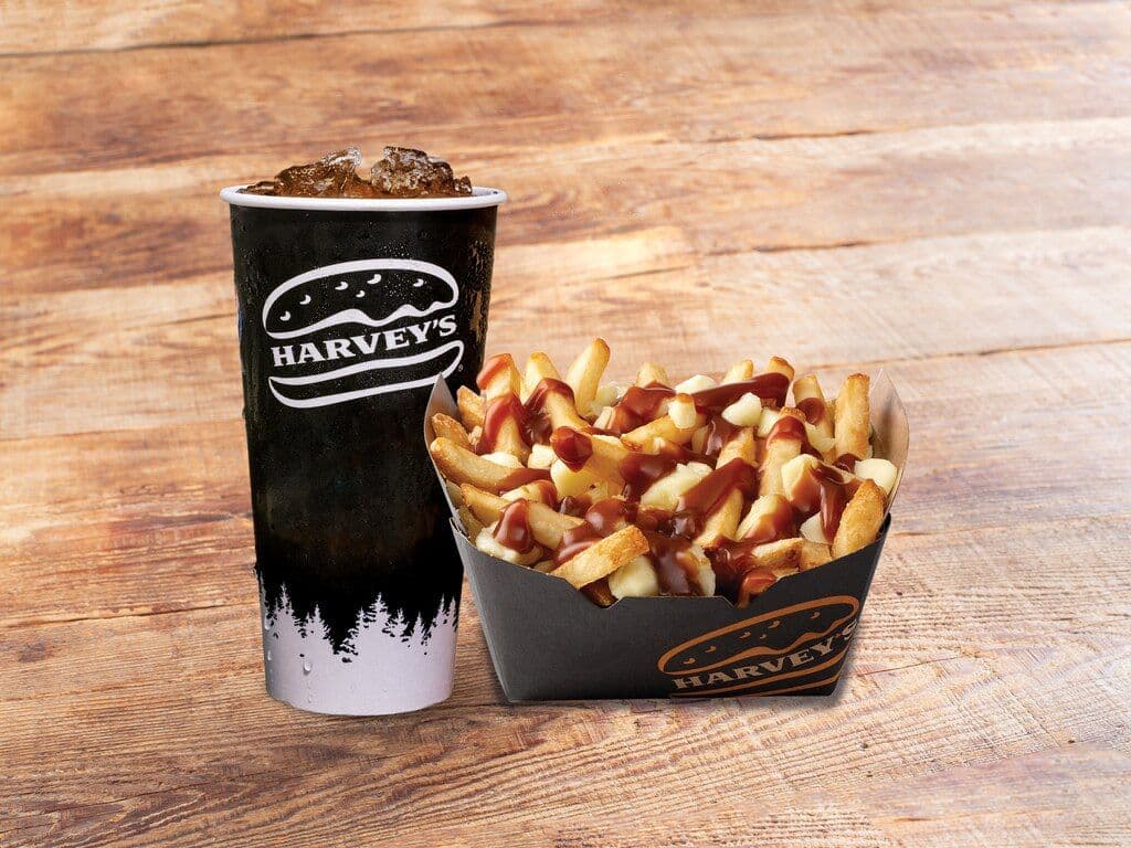Regular Classic Poutine with 20 oz Soft Drink