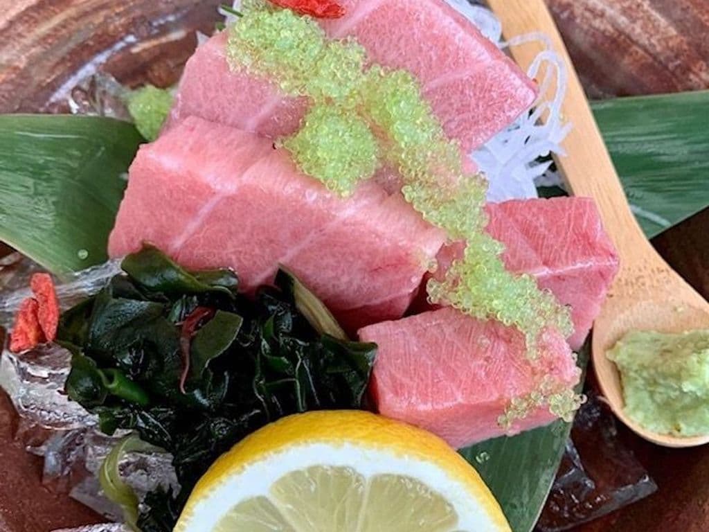 Otoro Blue Fin Tuna Sashimi