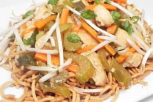 Cantonese Chow Mein (Sh, ch, pk)