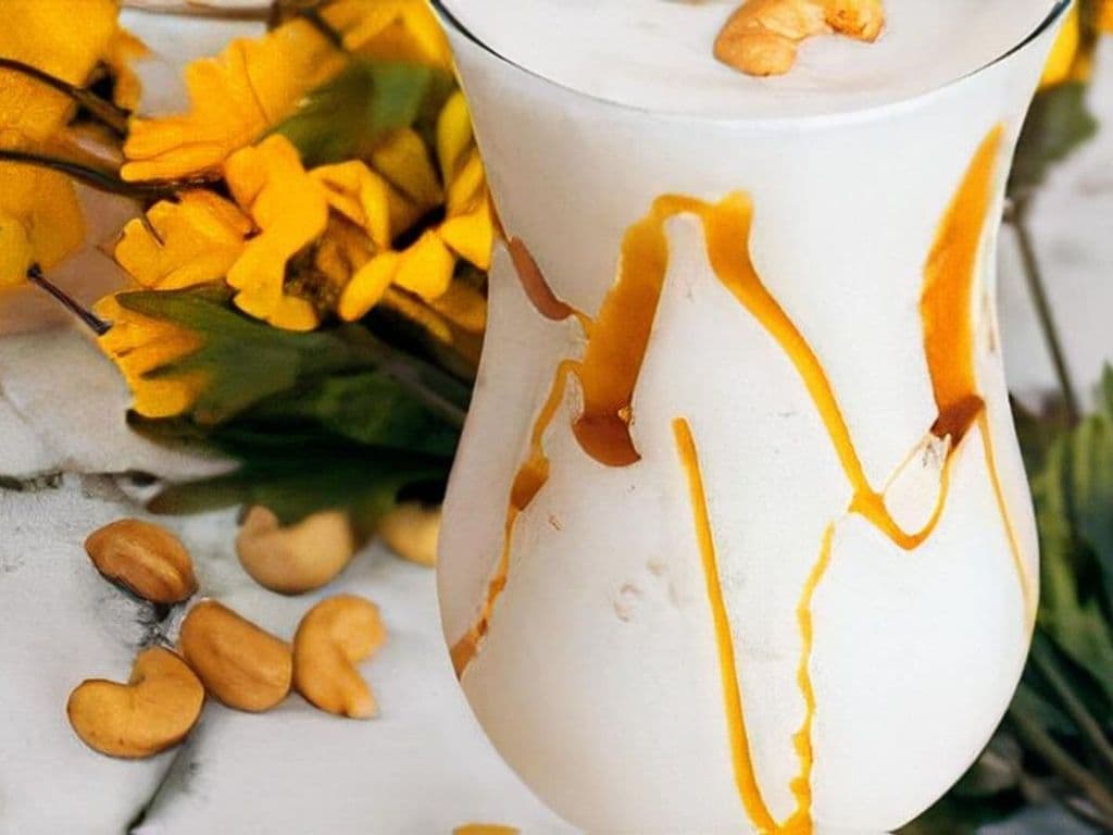 Butterscotch Shake (with Cashews)