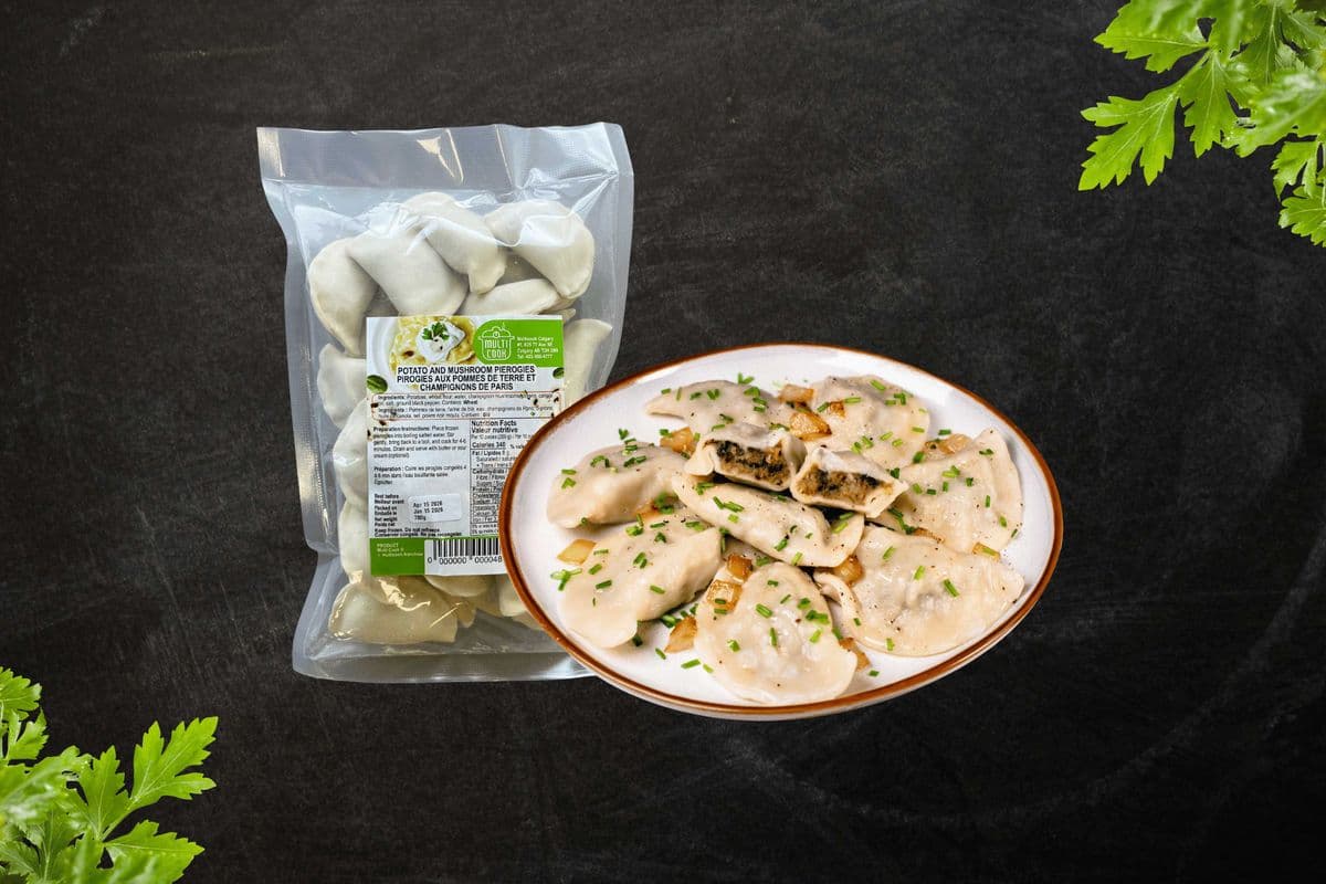 Potato and Mushroom Pierogies (Frozen) (700 g)