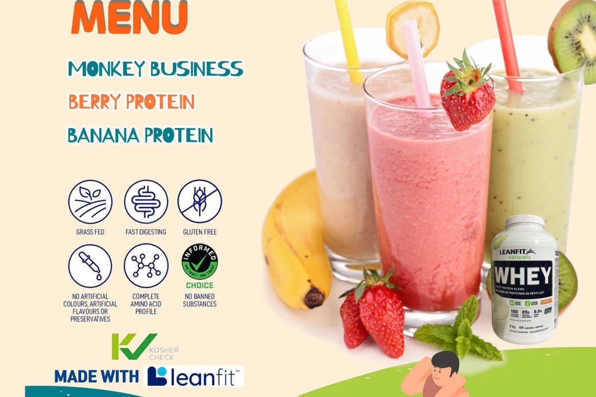 Berry Protein Shake (20oz)