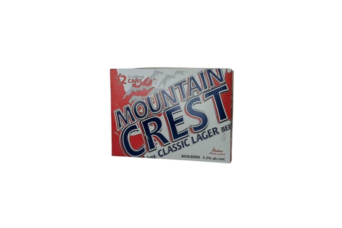 *Mountain Crest Lager (12 Cans) (1 x 12x355ML)