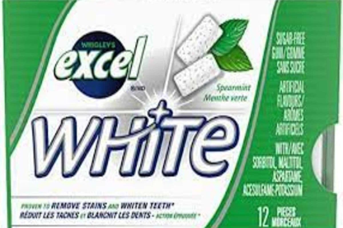 Wrigley's Excel White Spearmint (12 pcs)