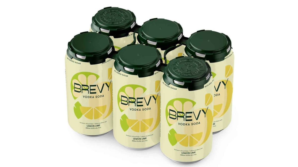 Brevy Lemon Lime (6 cans)