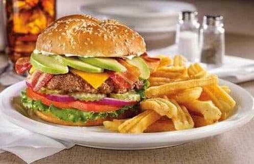 Bacon Avocado Cheeseburger