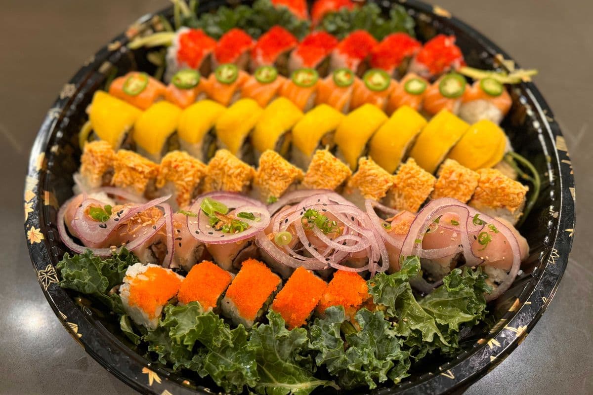 182. Six Special Roll Platter
