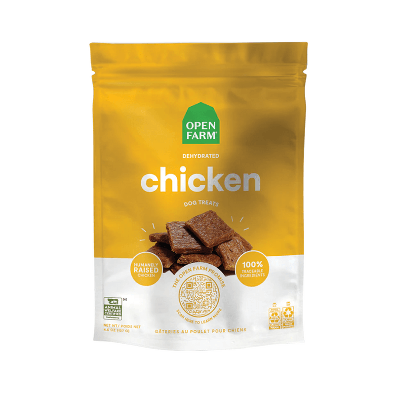 Open Farm Dehydrated Dog Treats - Chicken (4.5 oz)