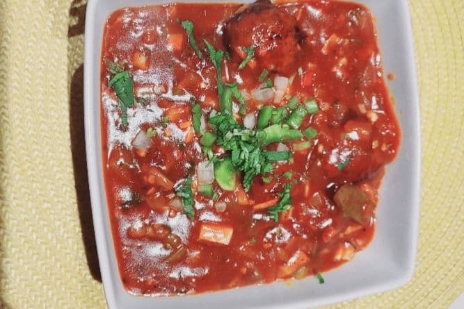 Vegetable Manchurian Gravy