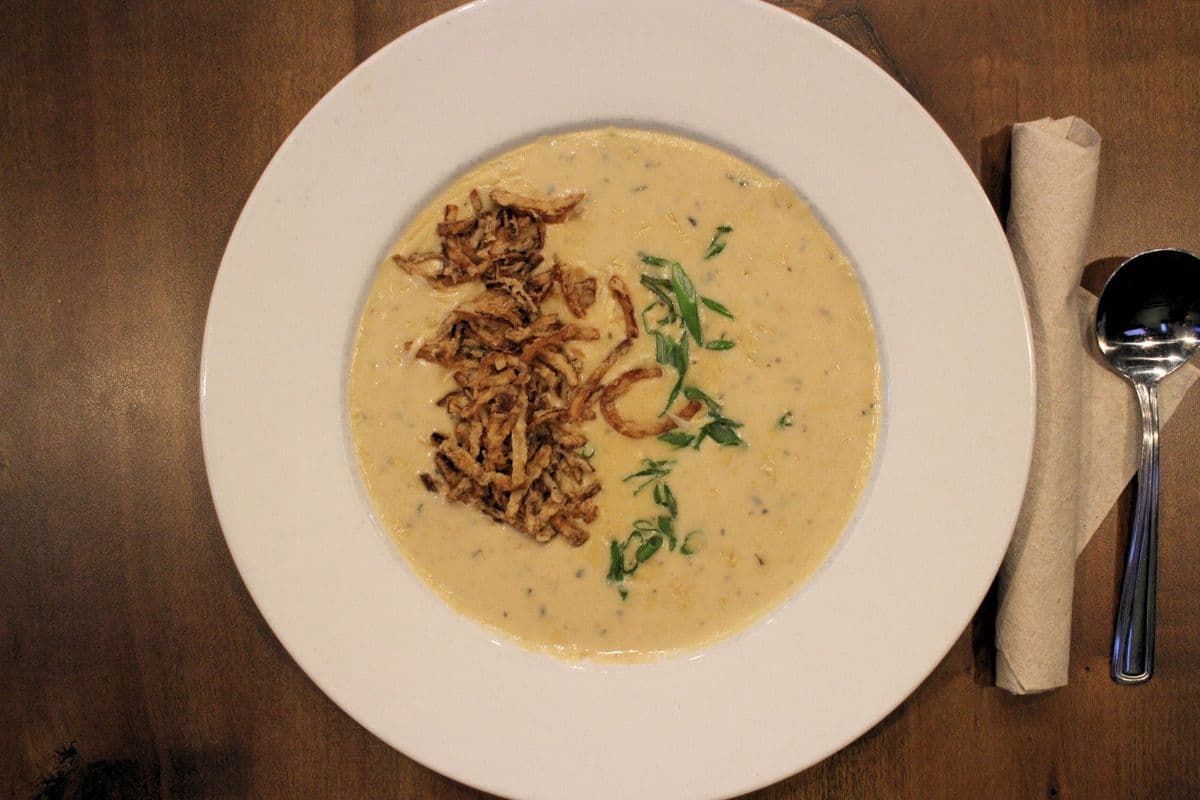 Ale and Cheddar Soup