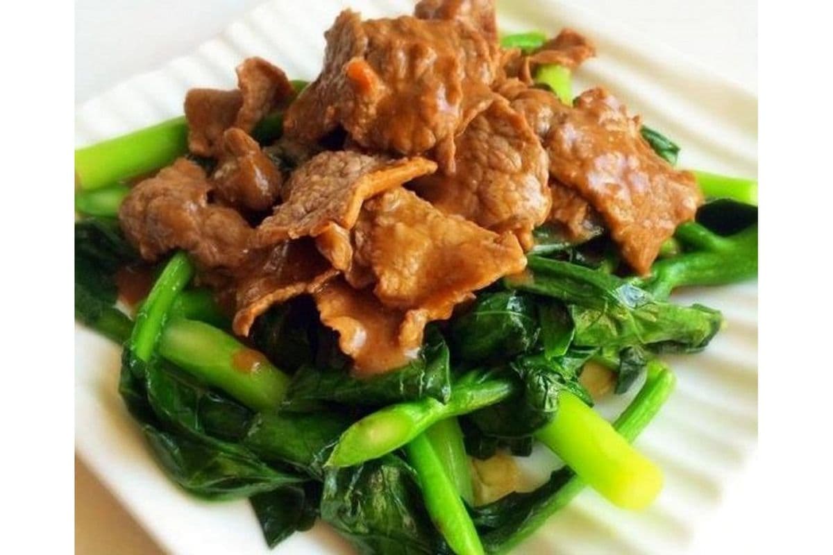 Beef and Gailan 芥兰牛肉