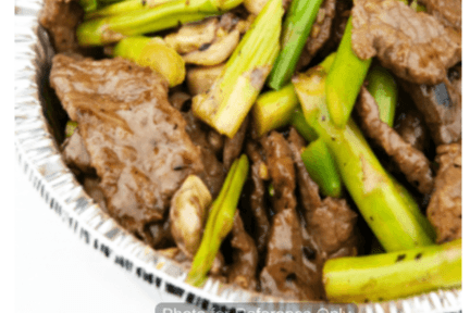 44. Beef with Black Bean Sauce