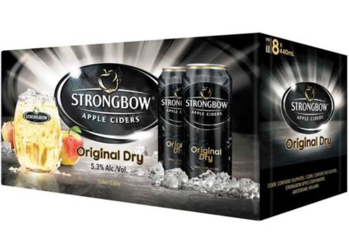 STRONGBOW CIDER 8 CANS (1 x 8x440mL)