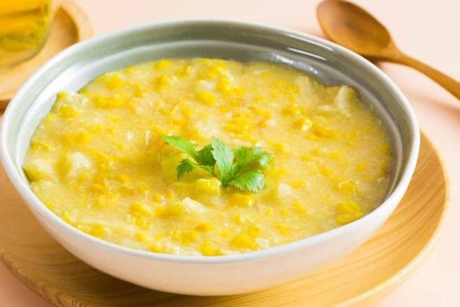Minced Chicken with Creamy Corn Soup (S) / 雞蓉玉米羹 (細)