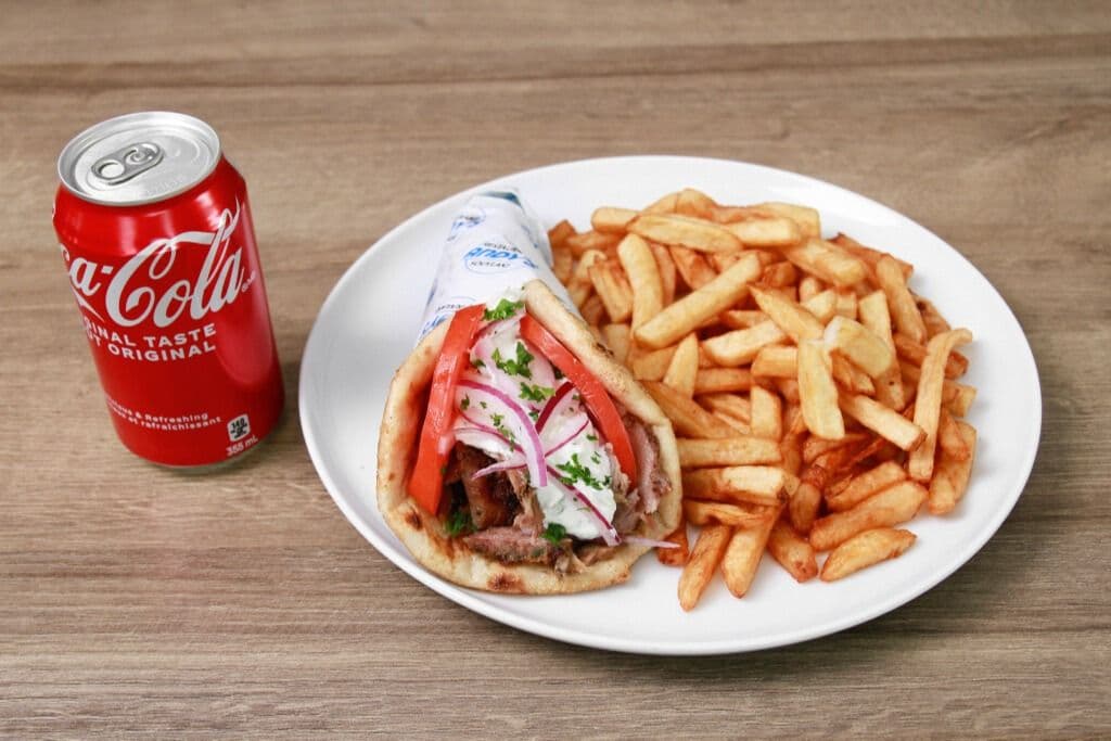 Trio Gyros au Porc Traditionnel