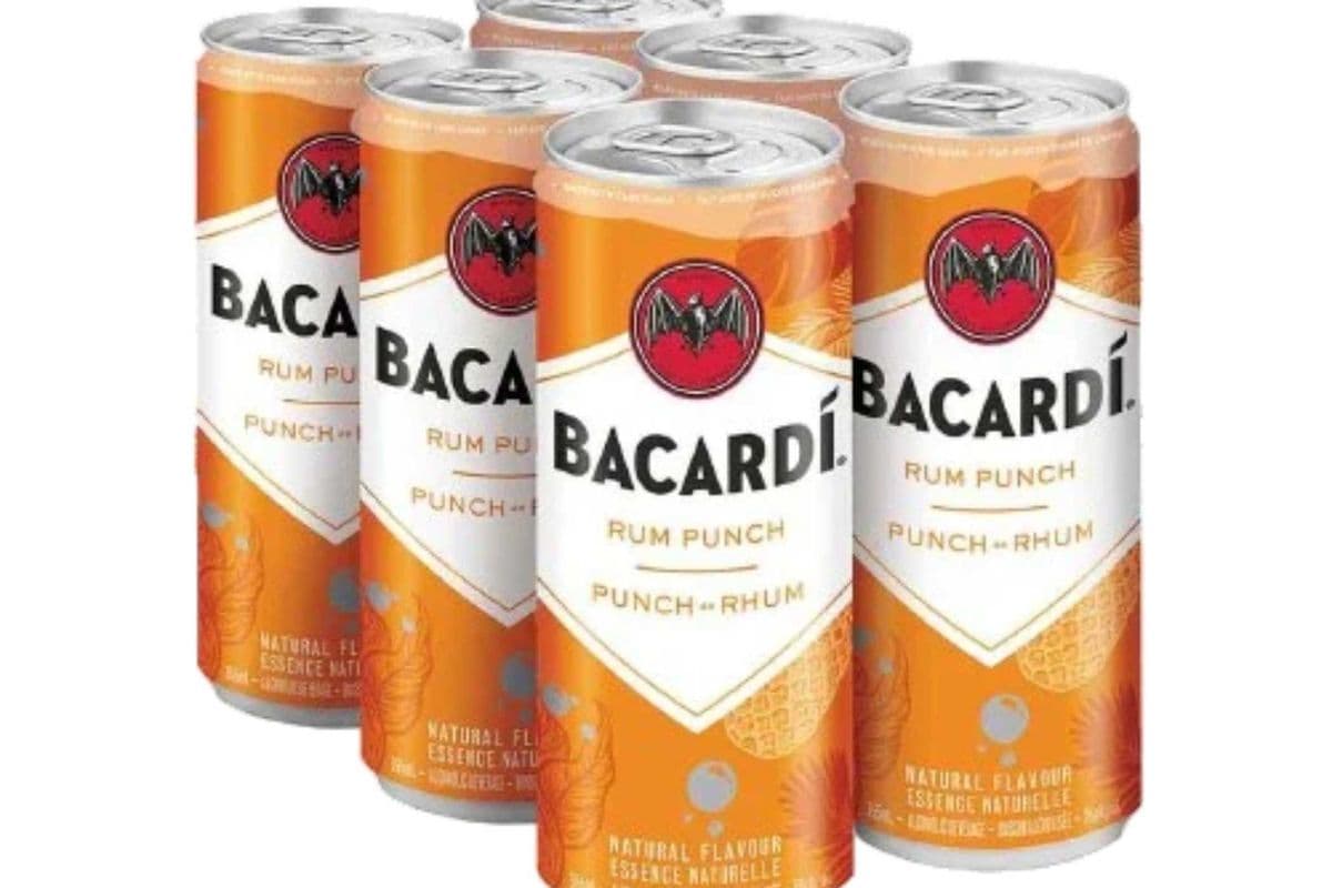 Bacardi Rum Punch (6 x 355 ml Cans)