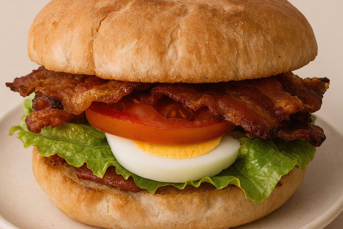 BLT and Egg Sandwich