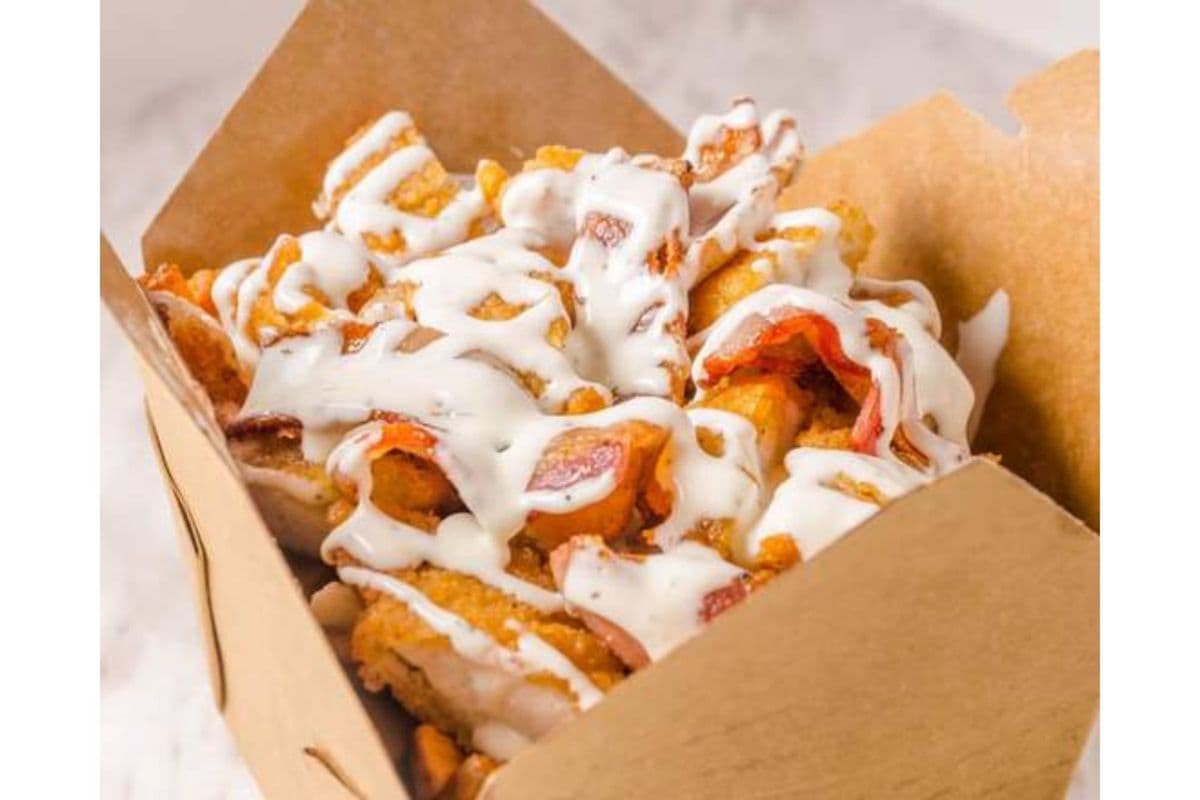 Chicken Bacon Ranch Poutine