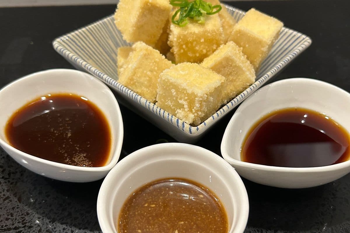 Triple Agedashi Tofu