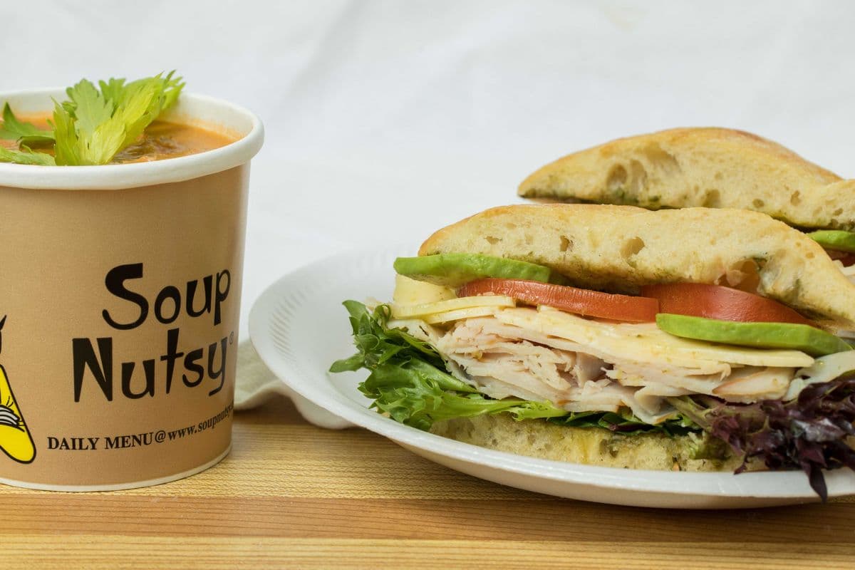 Jamaican Crab Bisque Soup Combo