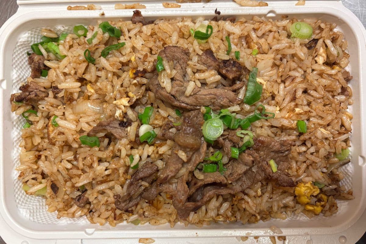 Sliced Beef Fried Rice