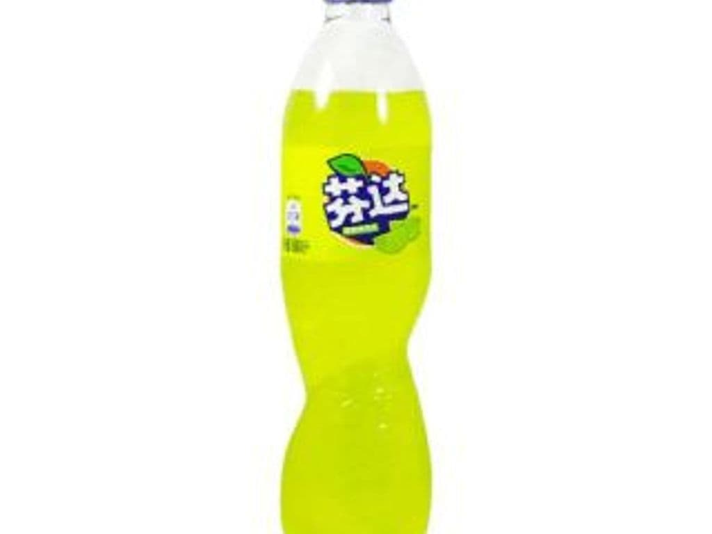 Fanta China Soda Bottles - Lime